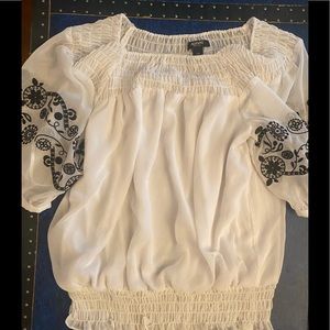 Alfani sheer top